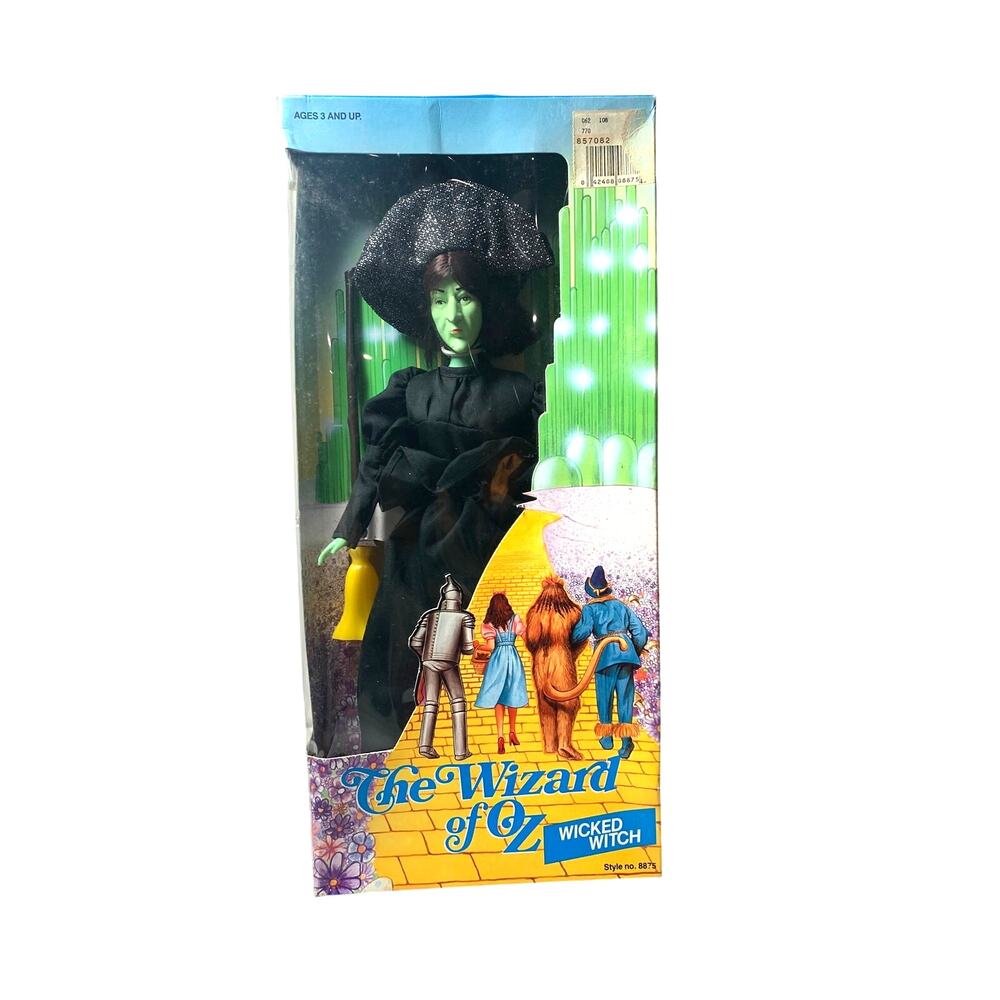 The Wizard of Oz Wicked Witch Doll 1988 Vintage NEW